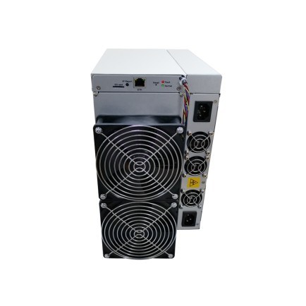 来自Microbt Mining Sha-256算法的Whatsminer M21s 54t/52t模型,最大算力为56th/S,功耗为3360W.